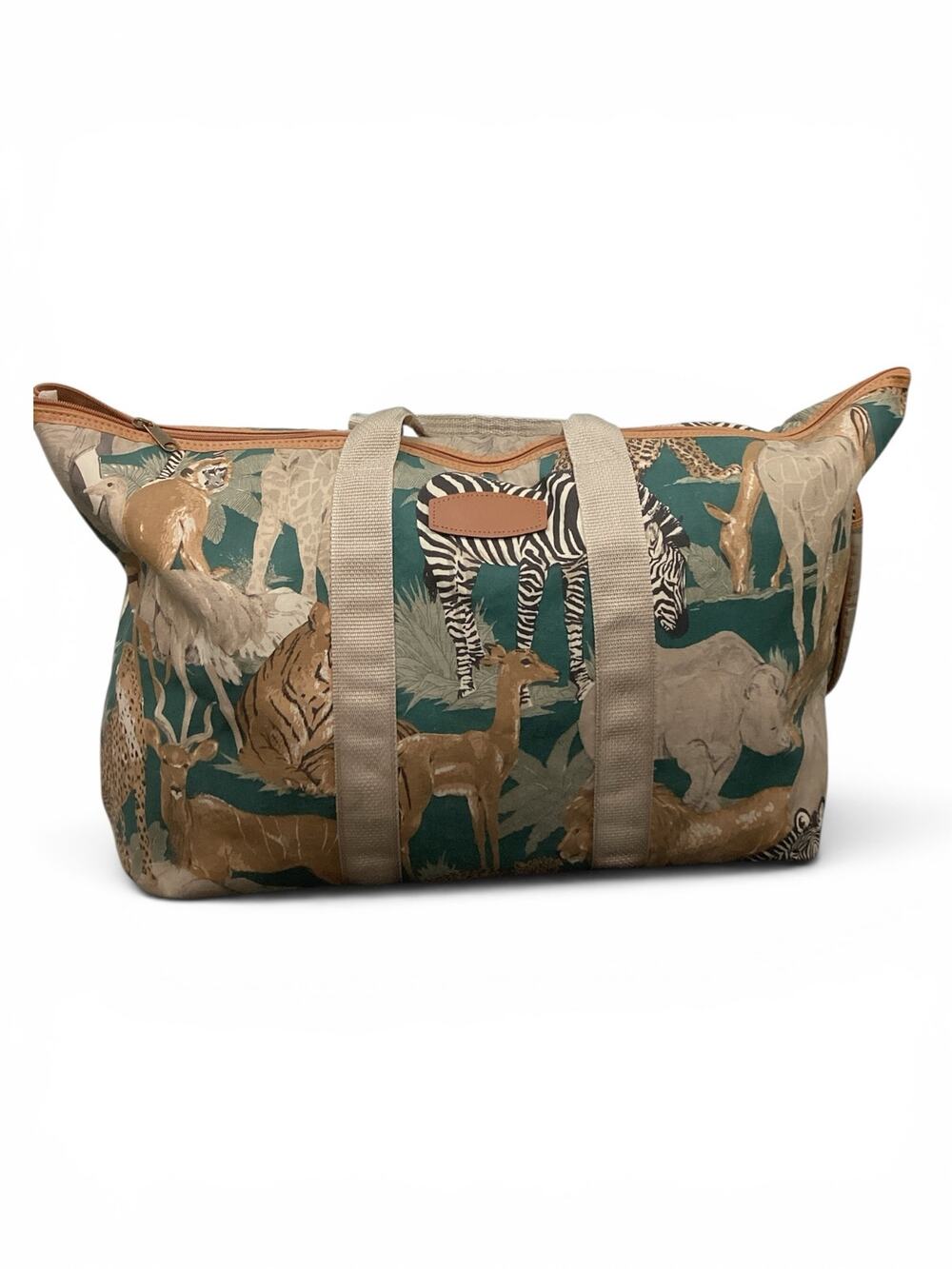 Vintage Herz 2 Piece Travel Dufflebag